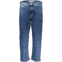 Blue Cotton Women Jeans