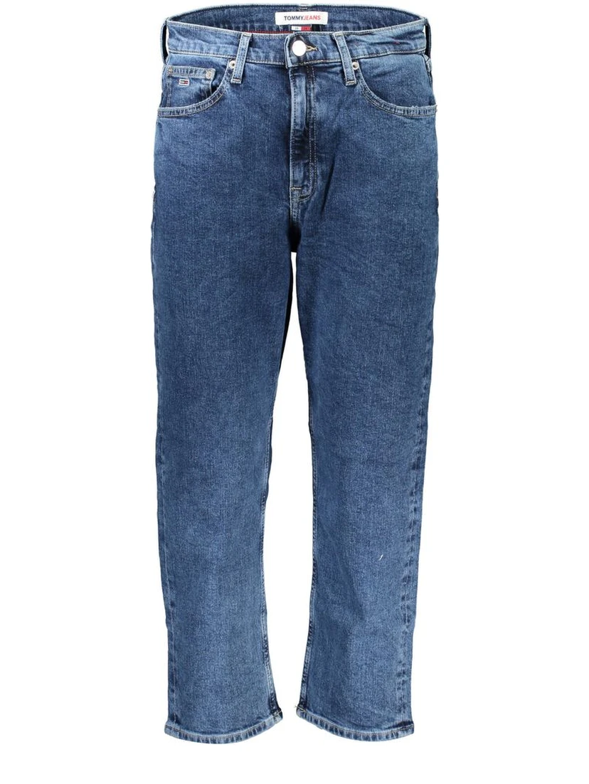 Blue Cotton Women Jeans