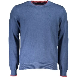 Blue Cotton Sweater