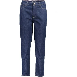 Blue Cotton Women Jeans