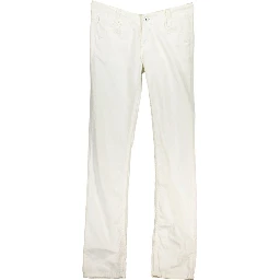 White Cotton Women's Jeans
