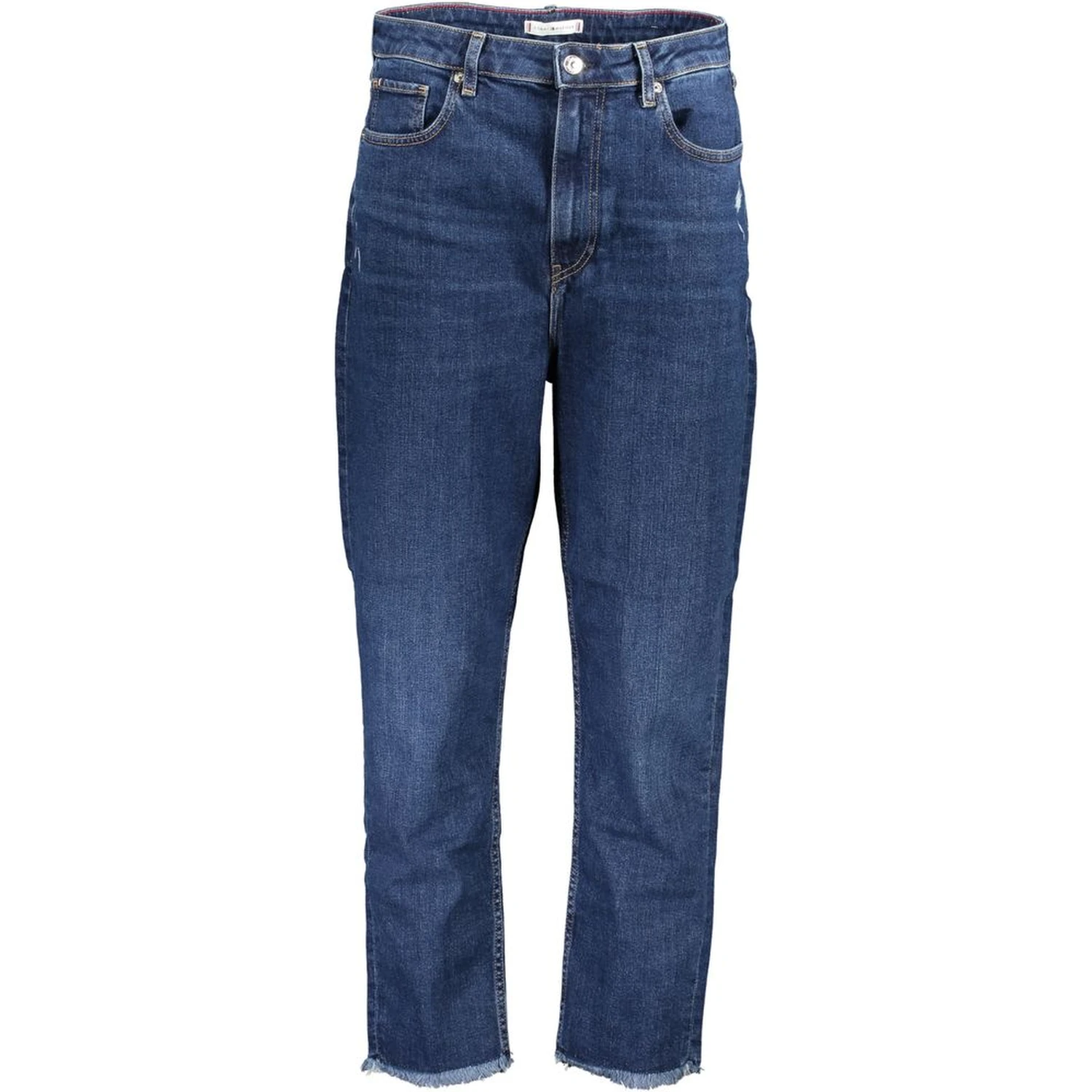 Blue Cotton Women Jeans