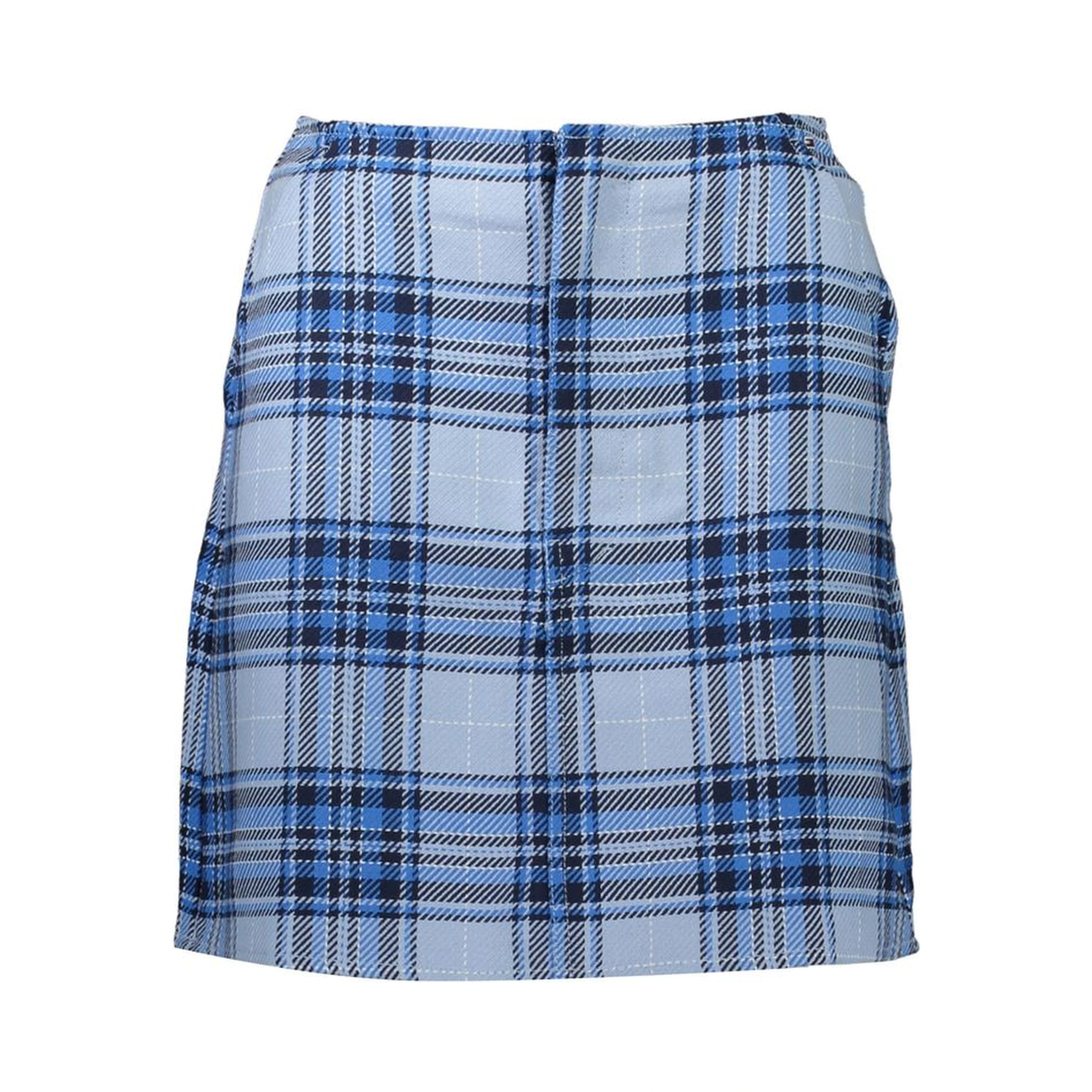 Blue Cotton Skirt
