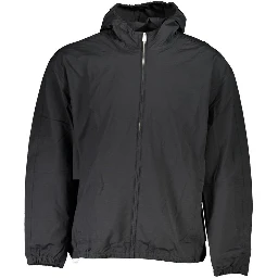 Black Cotton Men's Jacket