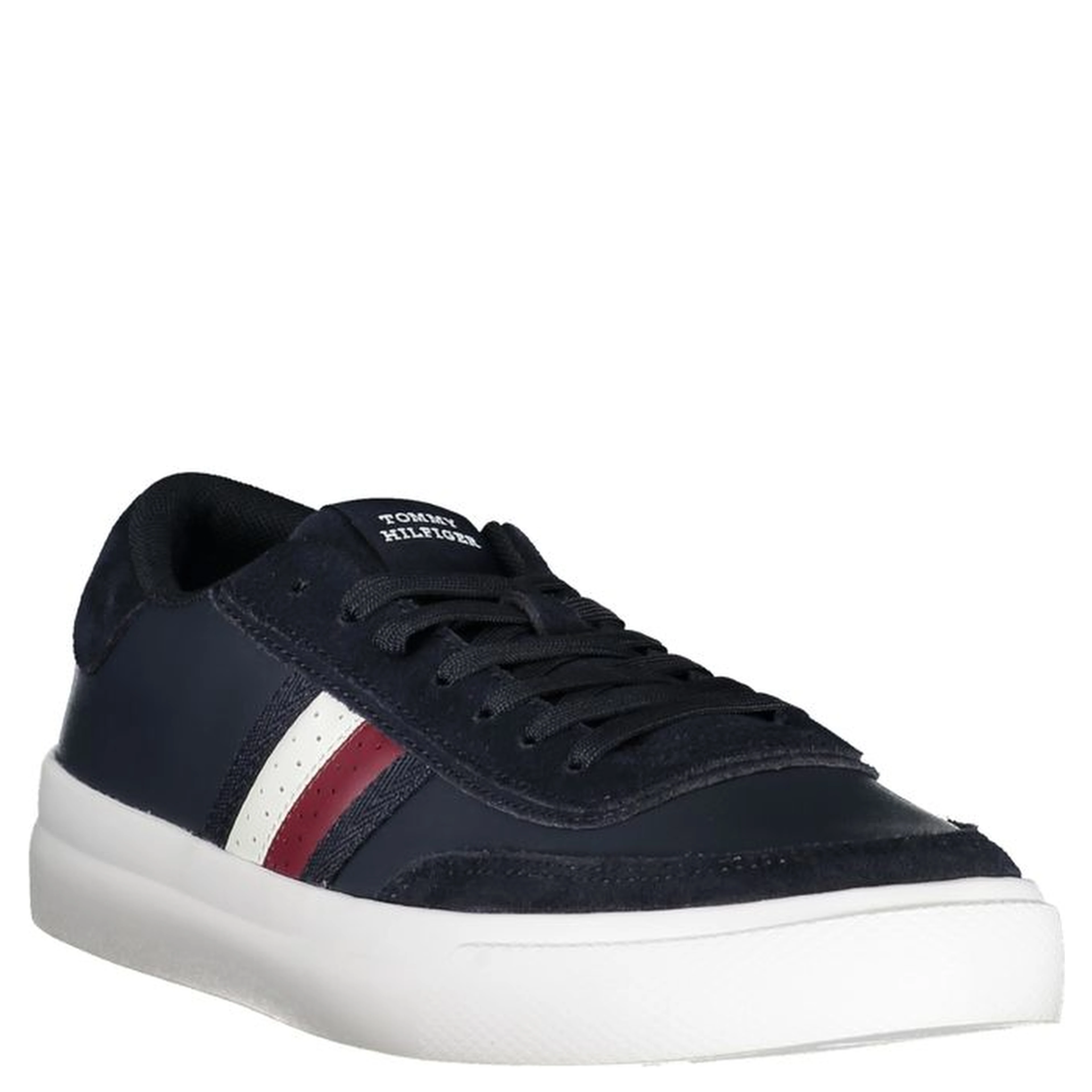 Blue Polyester Sneaker