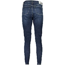 Blue Cotton Women's Skinny Ankle Jean