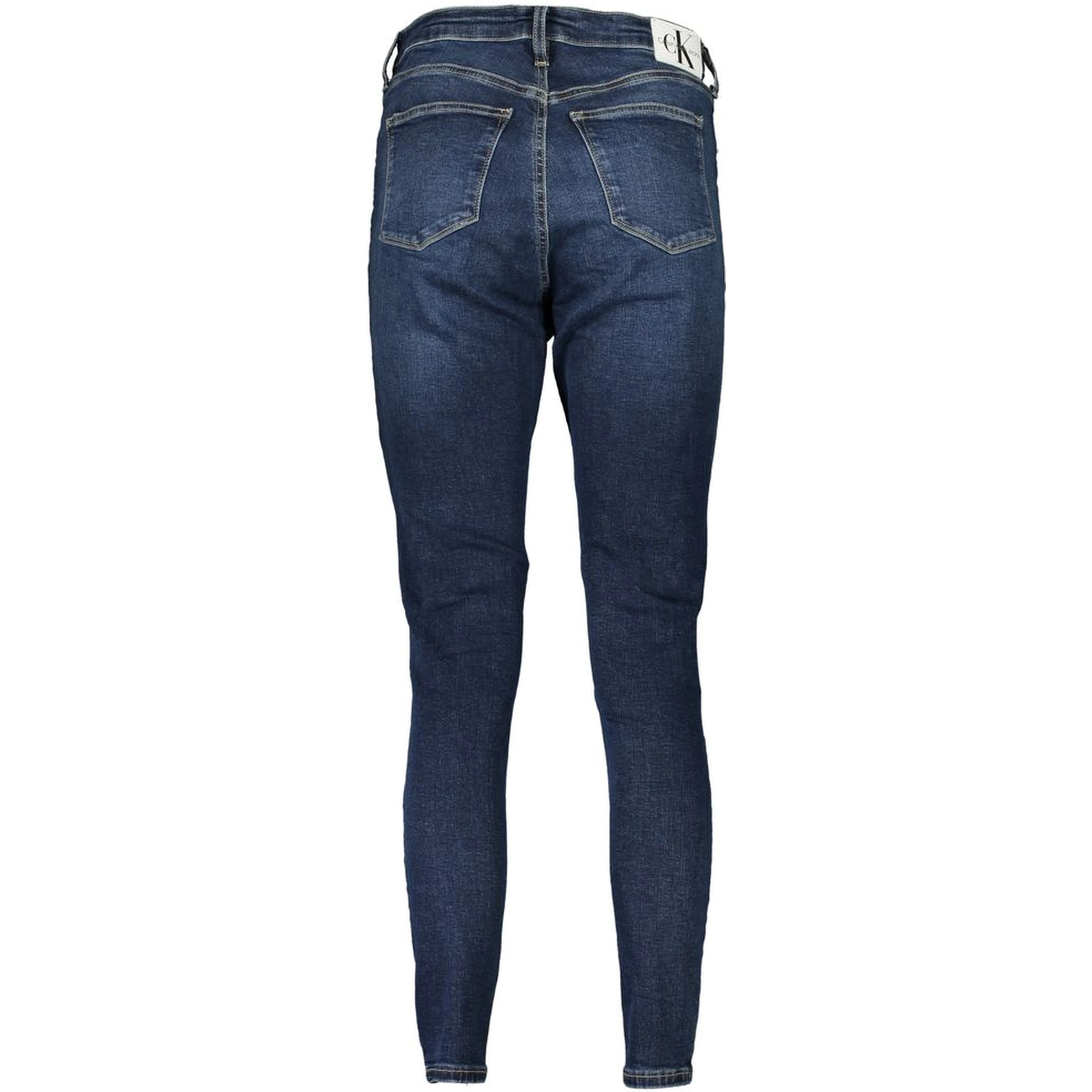 Blue Cotton Women's Skinny Ankle Jean