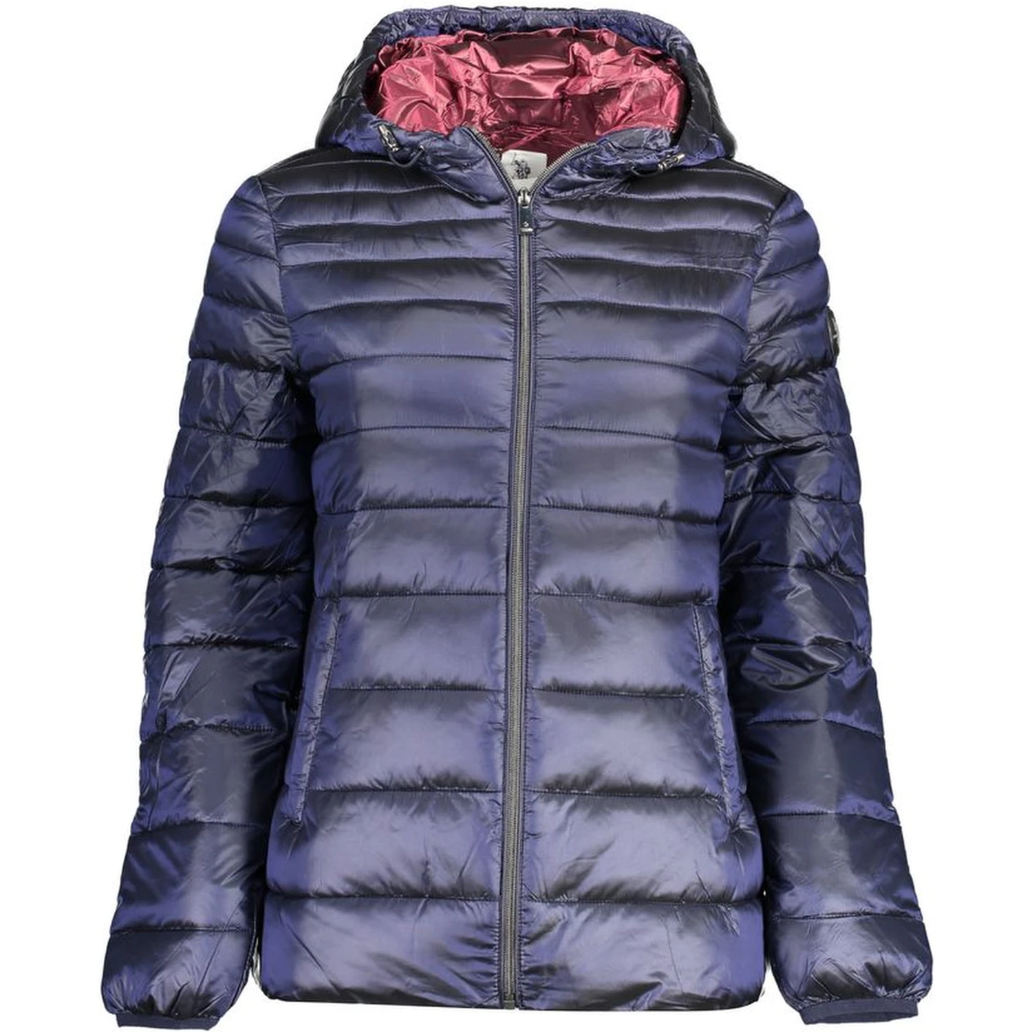 Blue Nylon Jackets & Coat