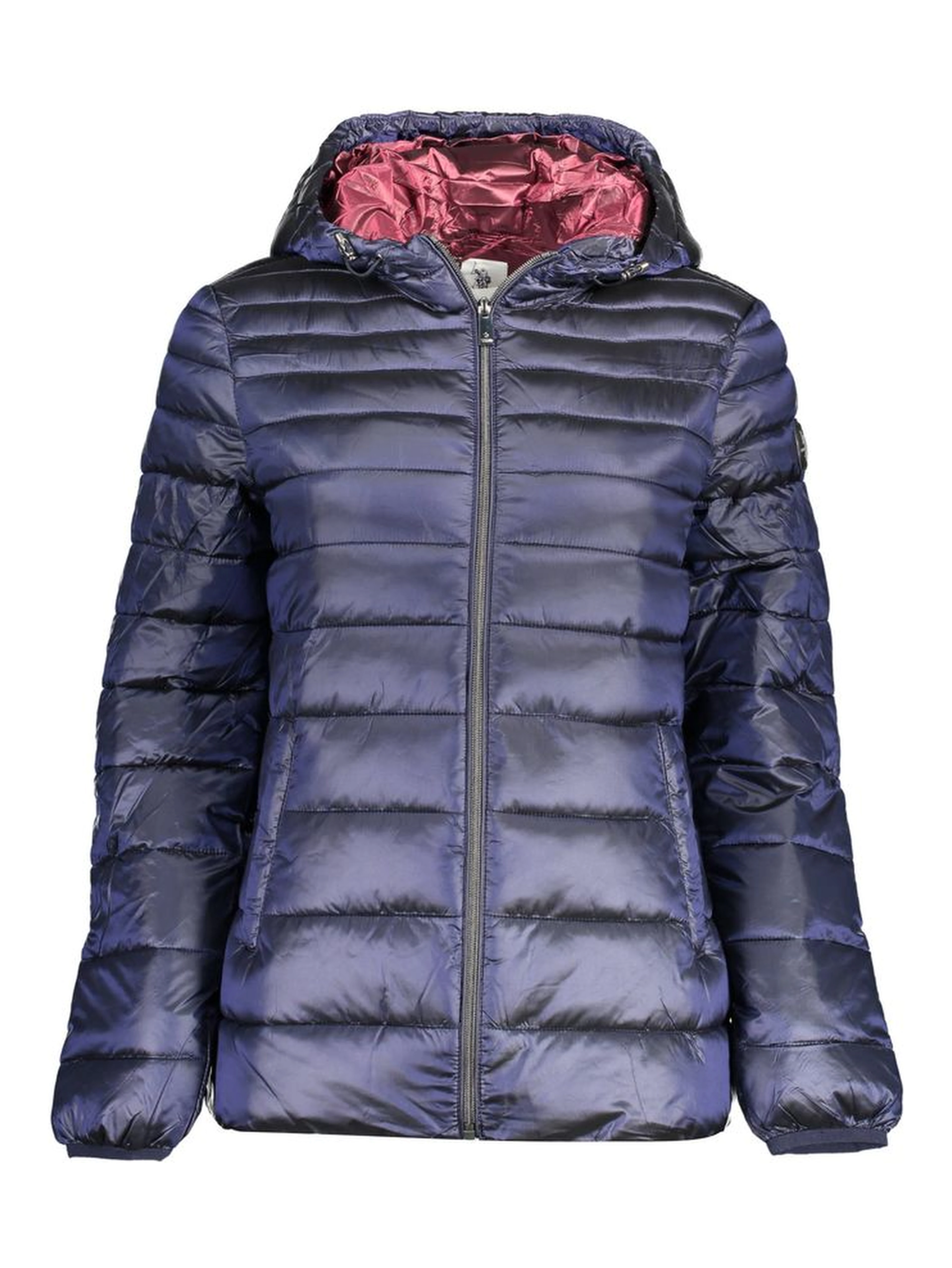 Blue Nylon Jackets & Coat
