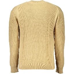 Beige Cotton Sweater