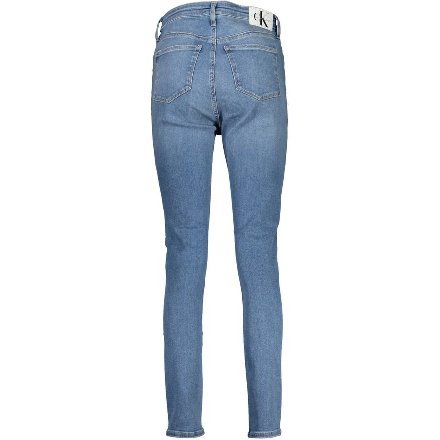 Blue Cotton Women Jeans