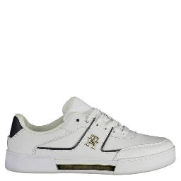 White Polyester Sneaker