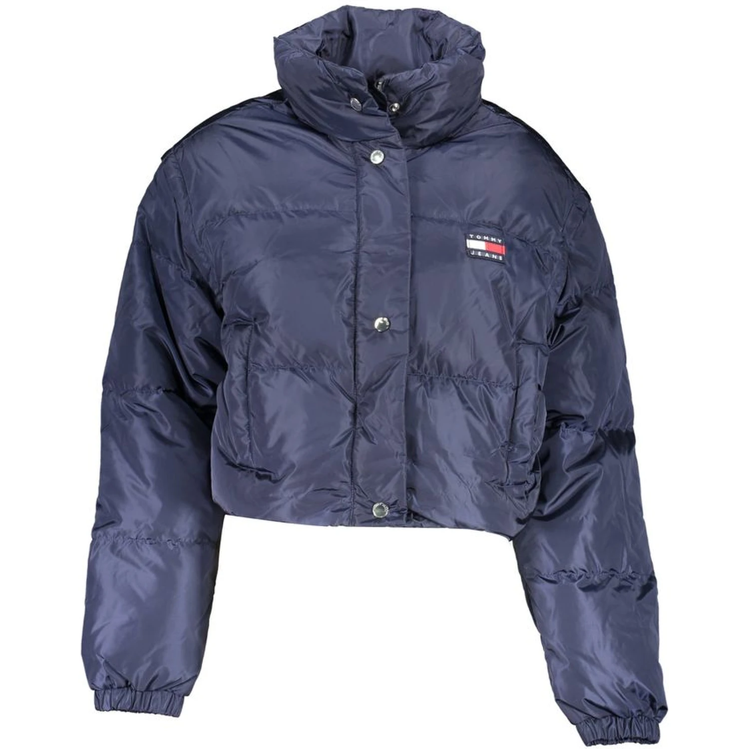 Blue Polyamide Jackets & Coat