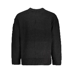 Black Cotton Sweater