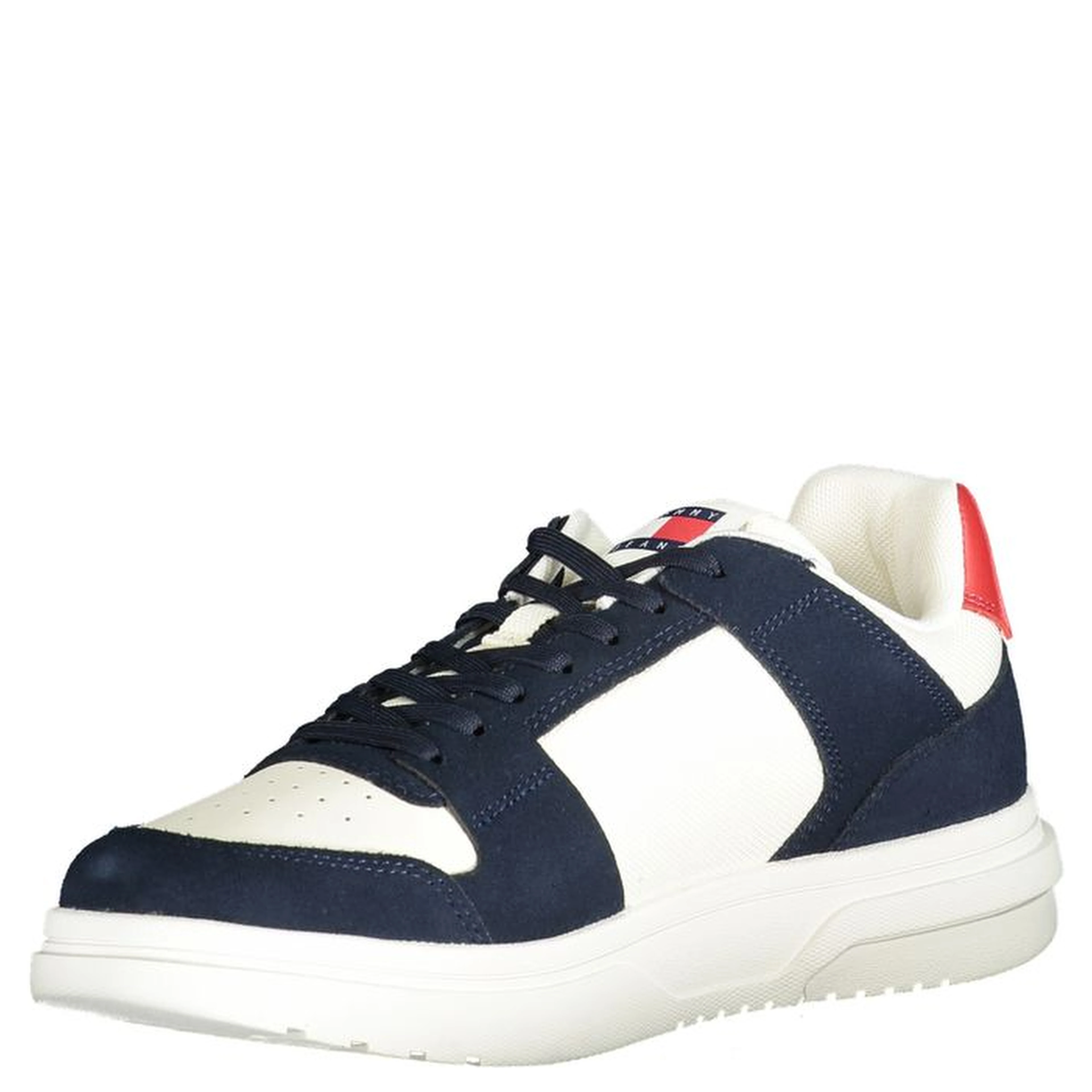 Blue Polyester Sneaker