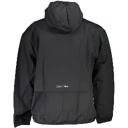 Black Cotton Men's Jacket