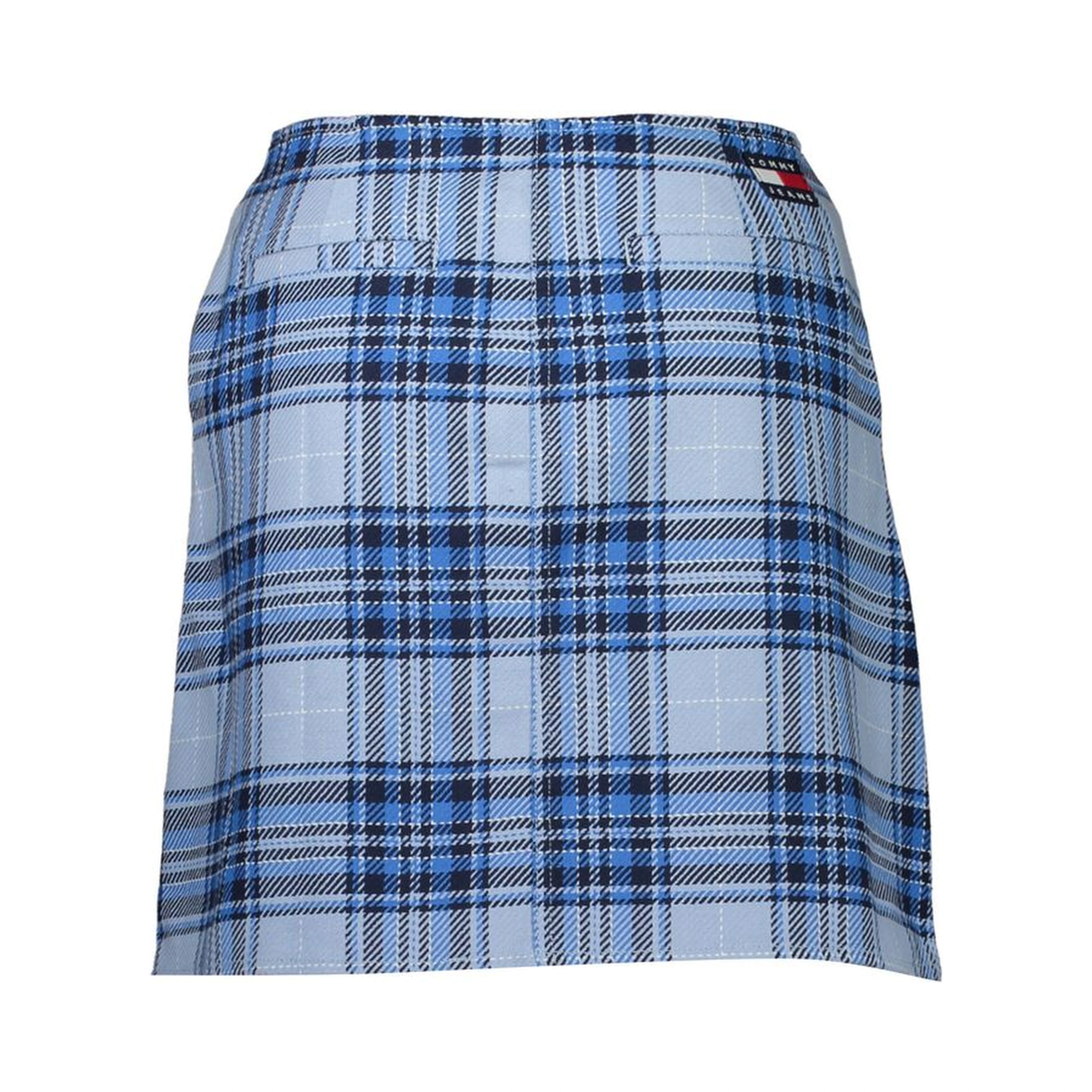 Blue Cotton Skirt