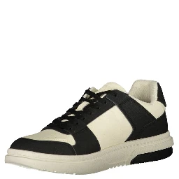 Black Polyester Sneaker
