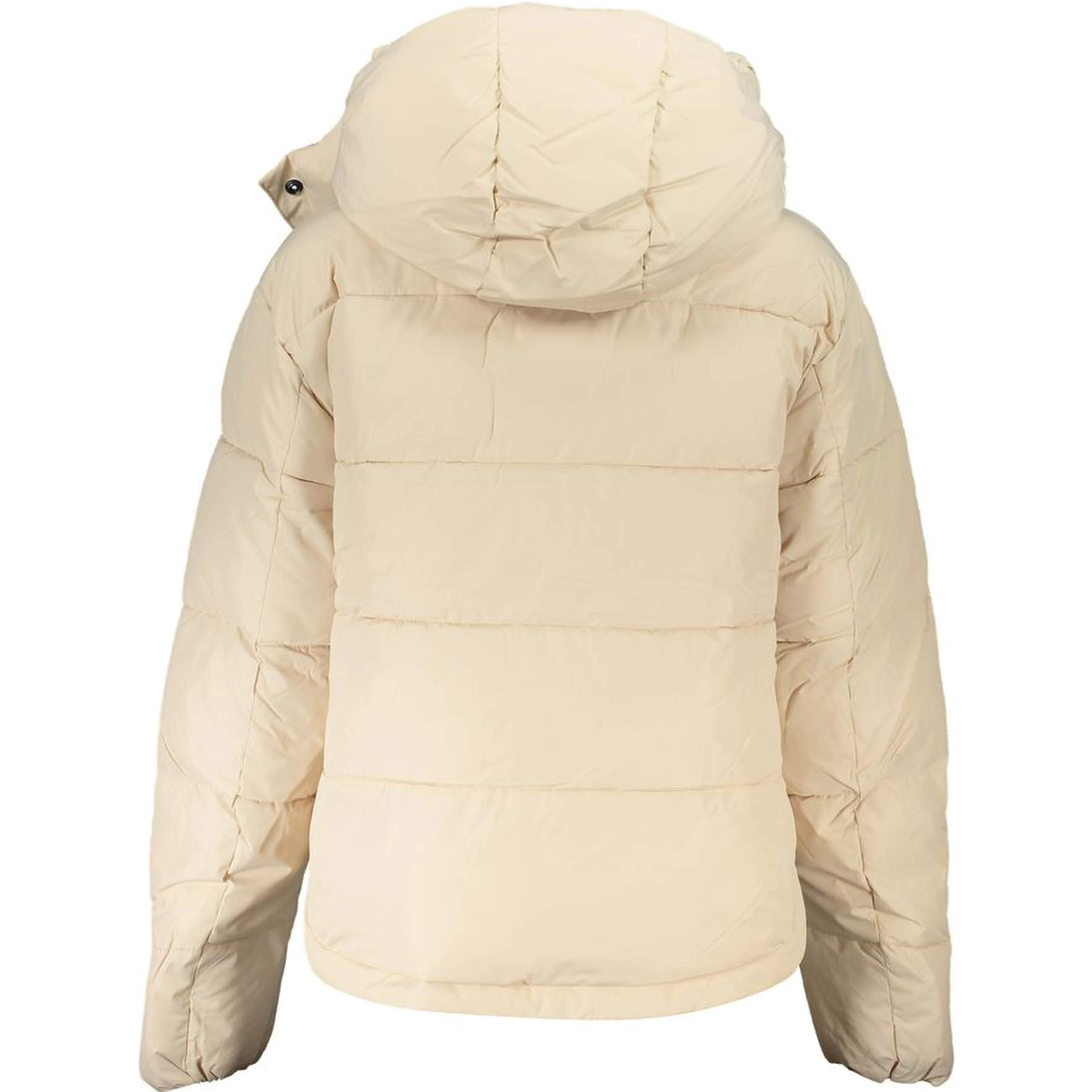 Beige Polyester Women Jacket