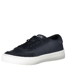 Blue Polyester Sneaker