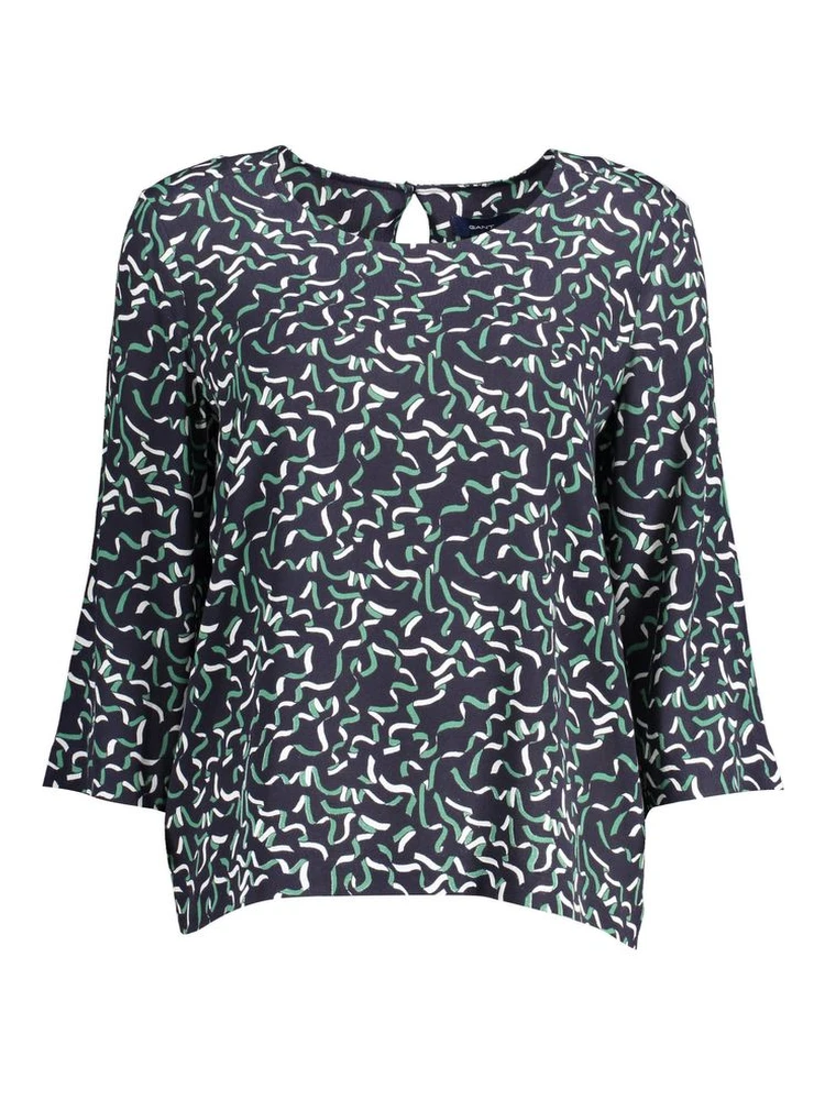 Blue Viscose Sweater