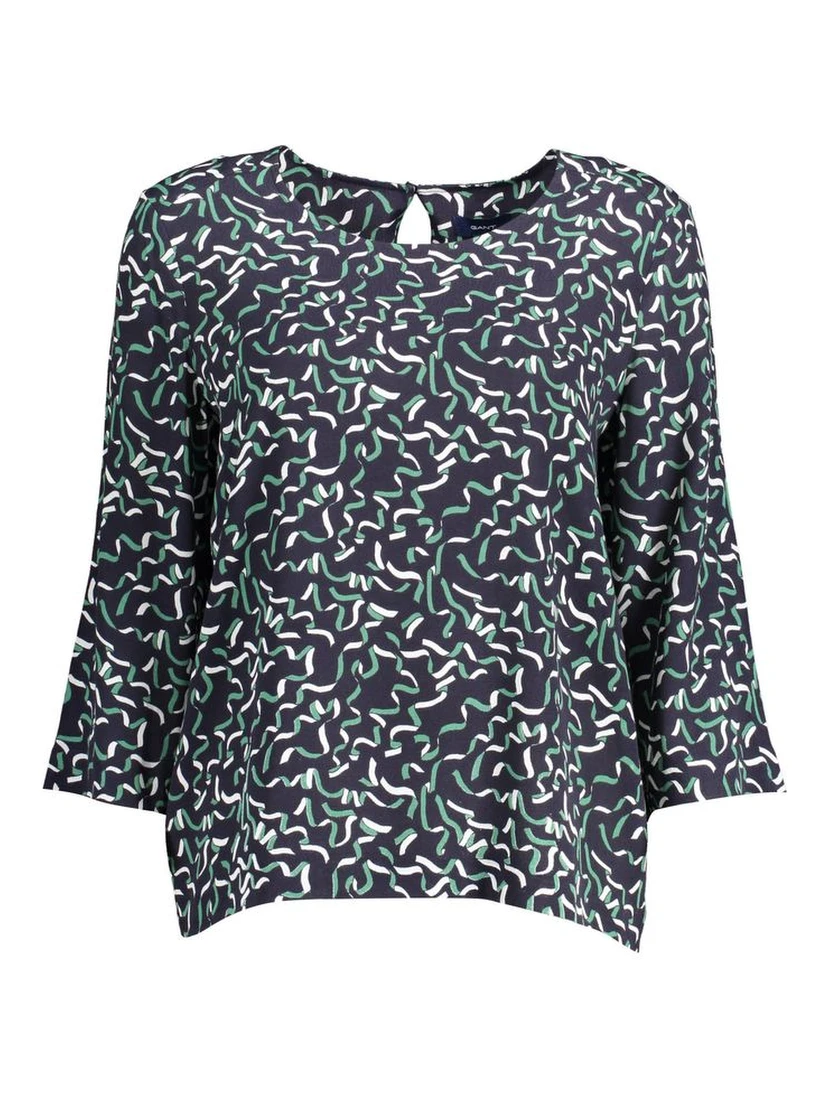 Blue Viscose Sweater