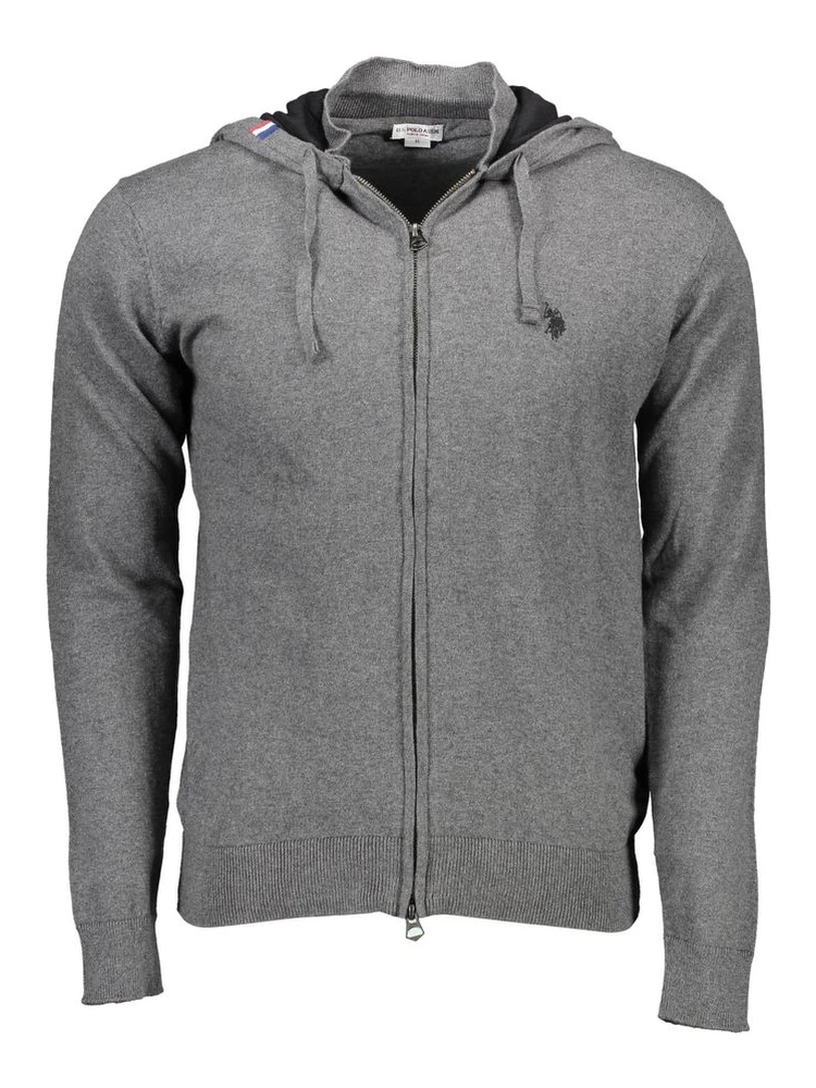 Grigio Cotton Mens Cardigan