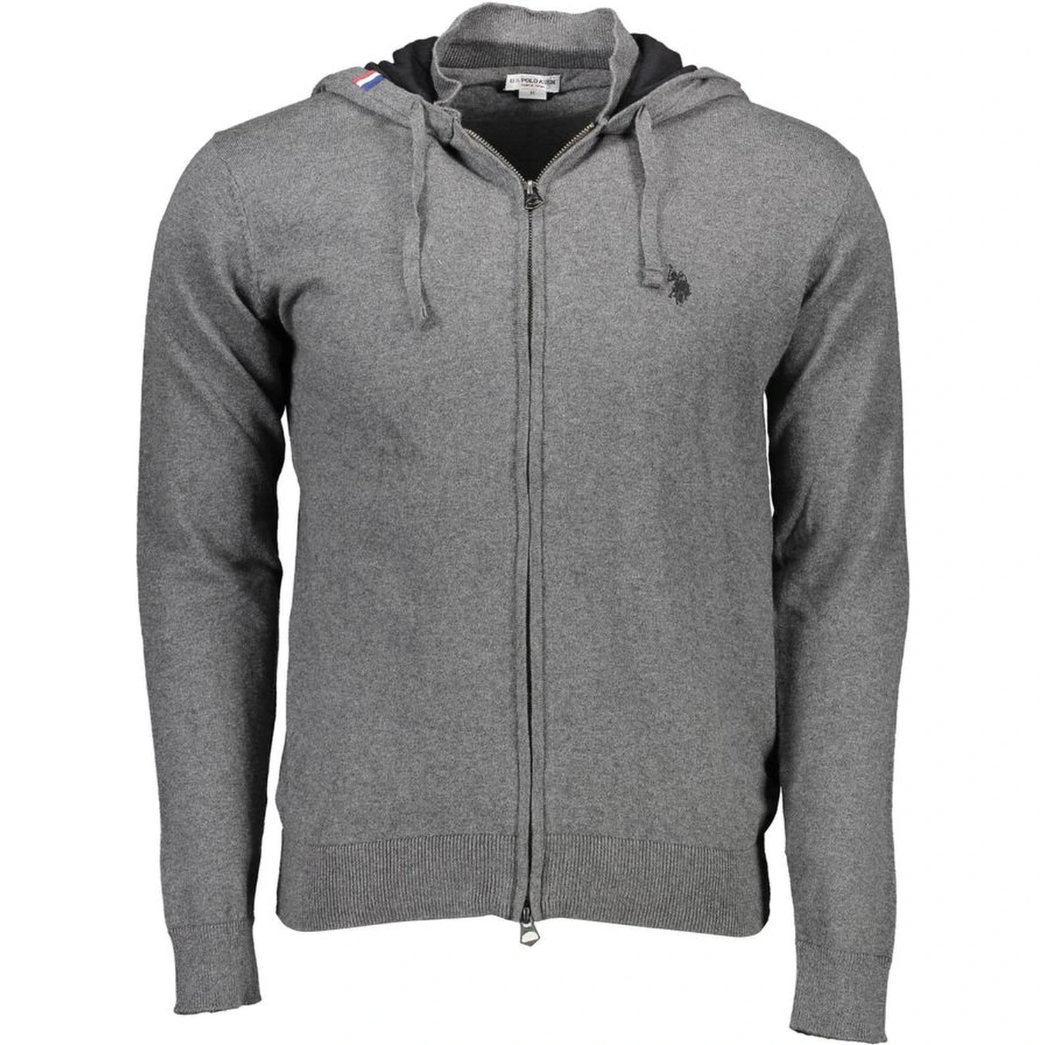 Grigio Cotton Mens Cardigan