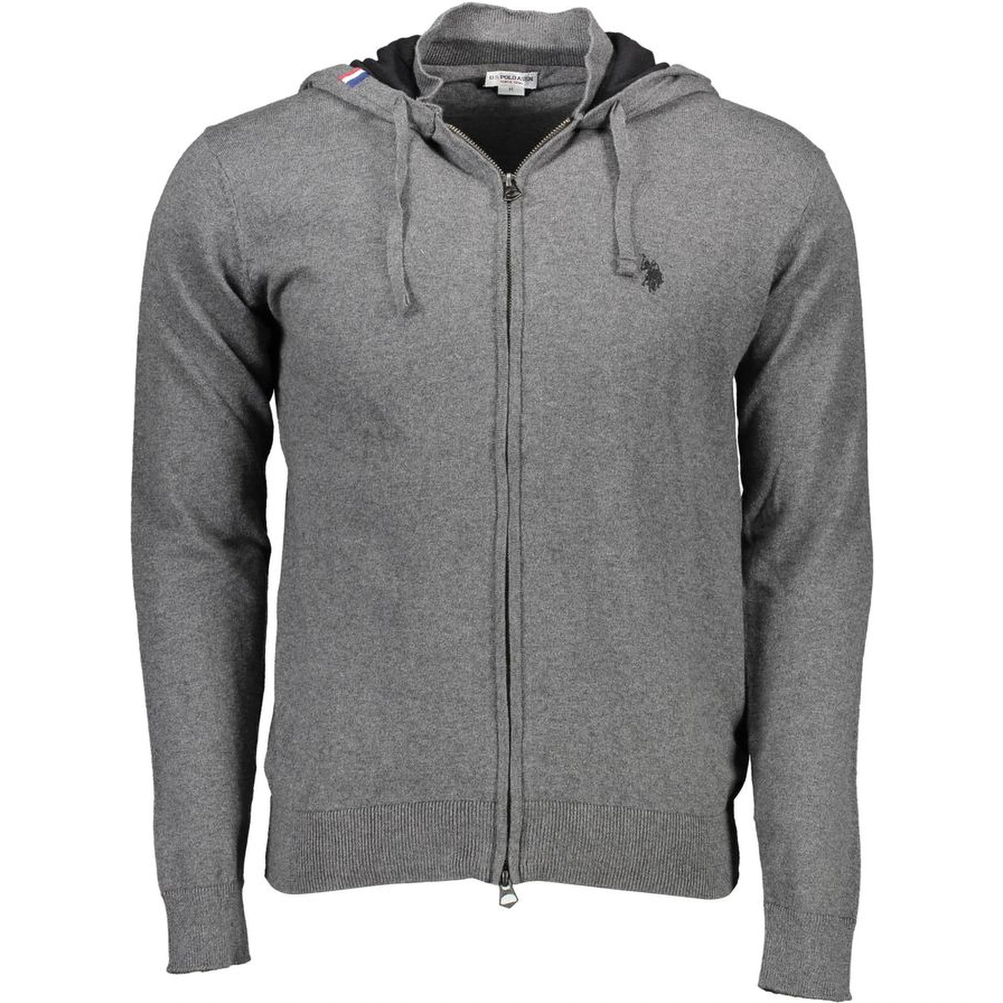 Grigio Cotton Mens Cardigan