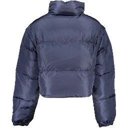Blue Polyamide Jackets & Coat