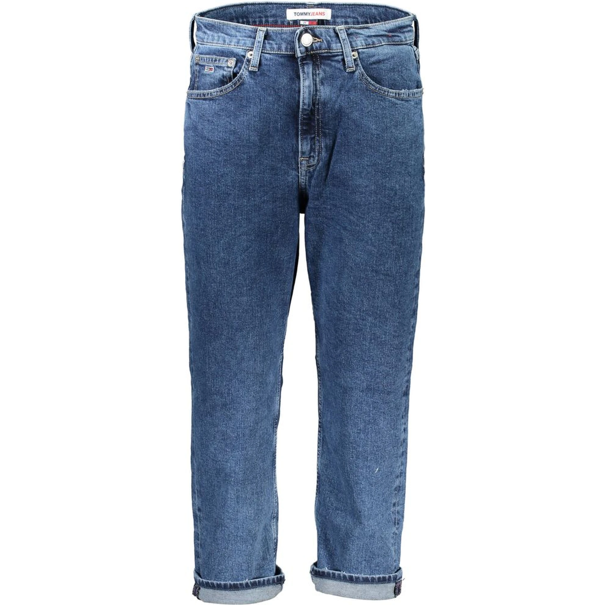 Blue Cotton Women Jeans