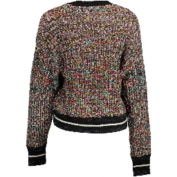 Black Polyester Sweater