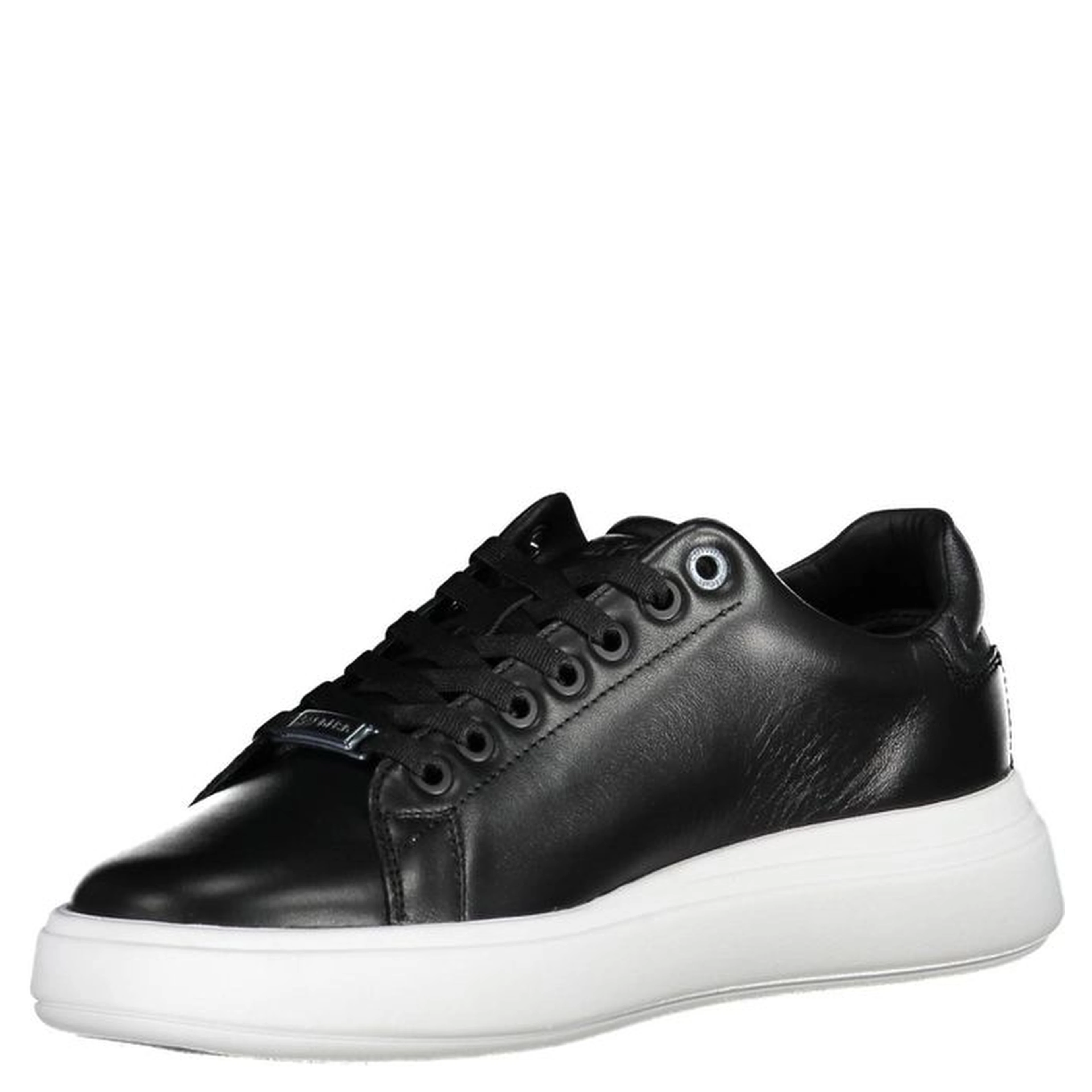 Black Polyester Sneaker