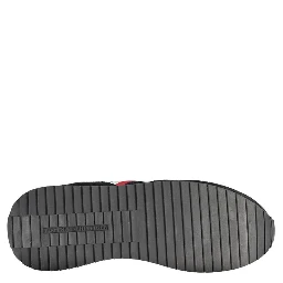Black Polyester Sneaker