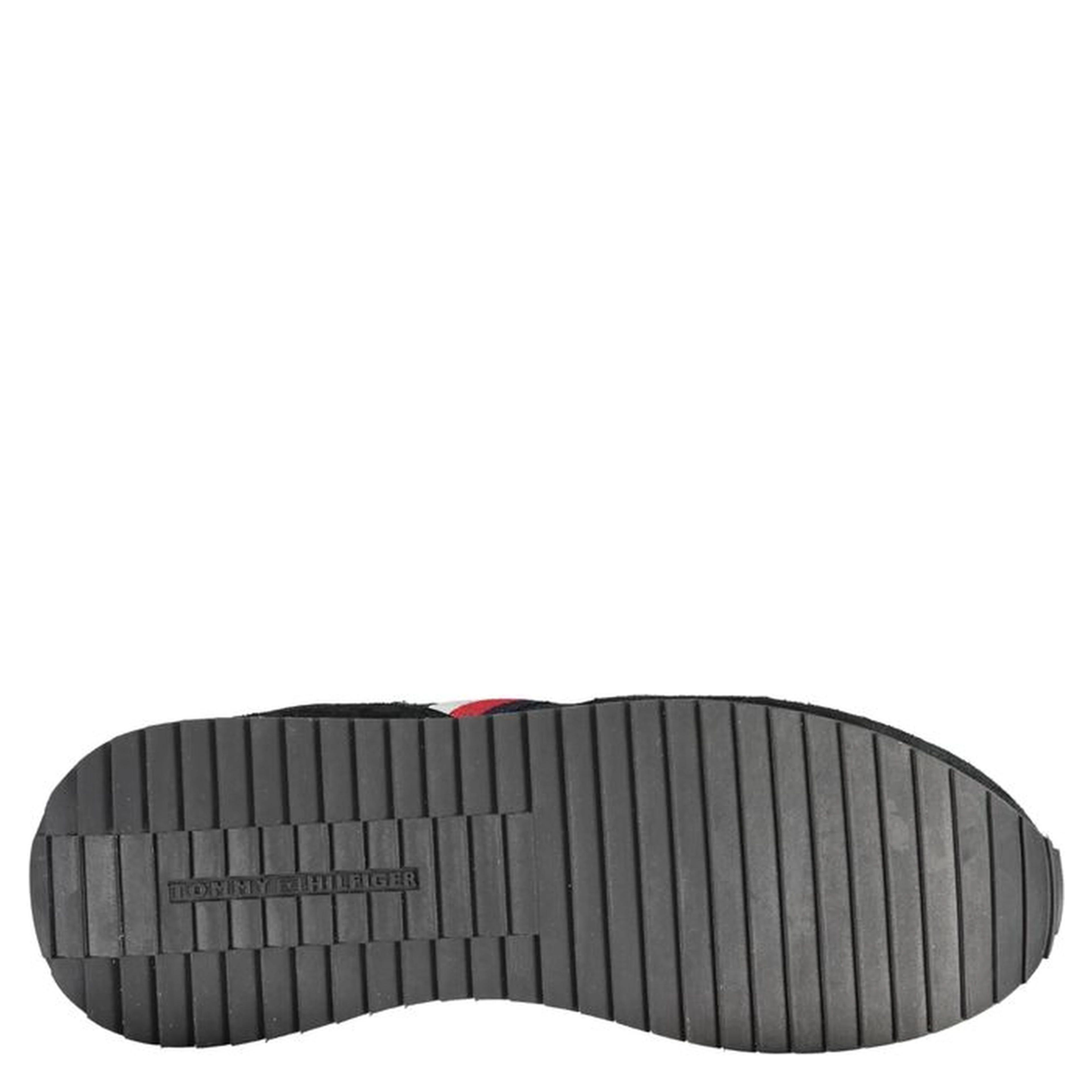 Black Polyester Sneaker