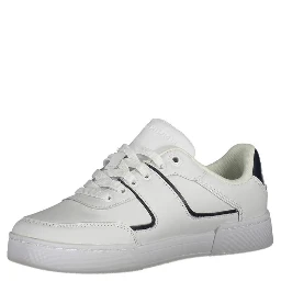 White Polyester Sneaker