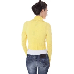 Giallo Poliammide Women's Shrug