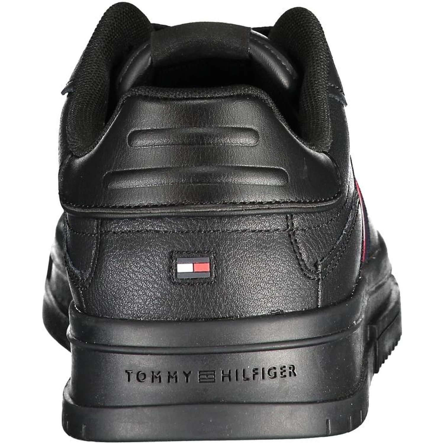 Black Polyester Sneaker