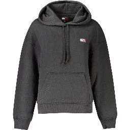 Black Cotton Women Sweater