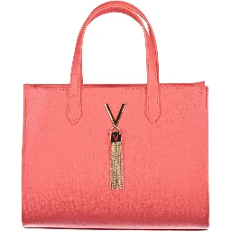 Pink Polyethylene Handbag
