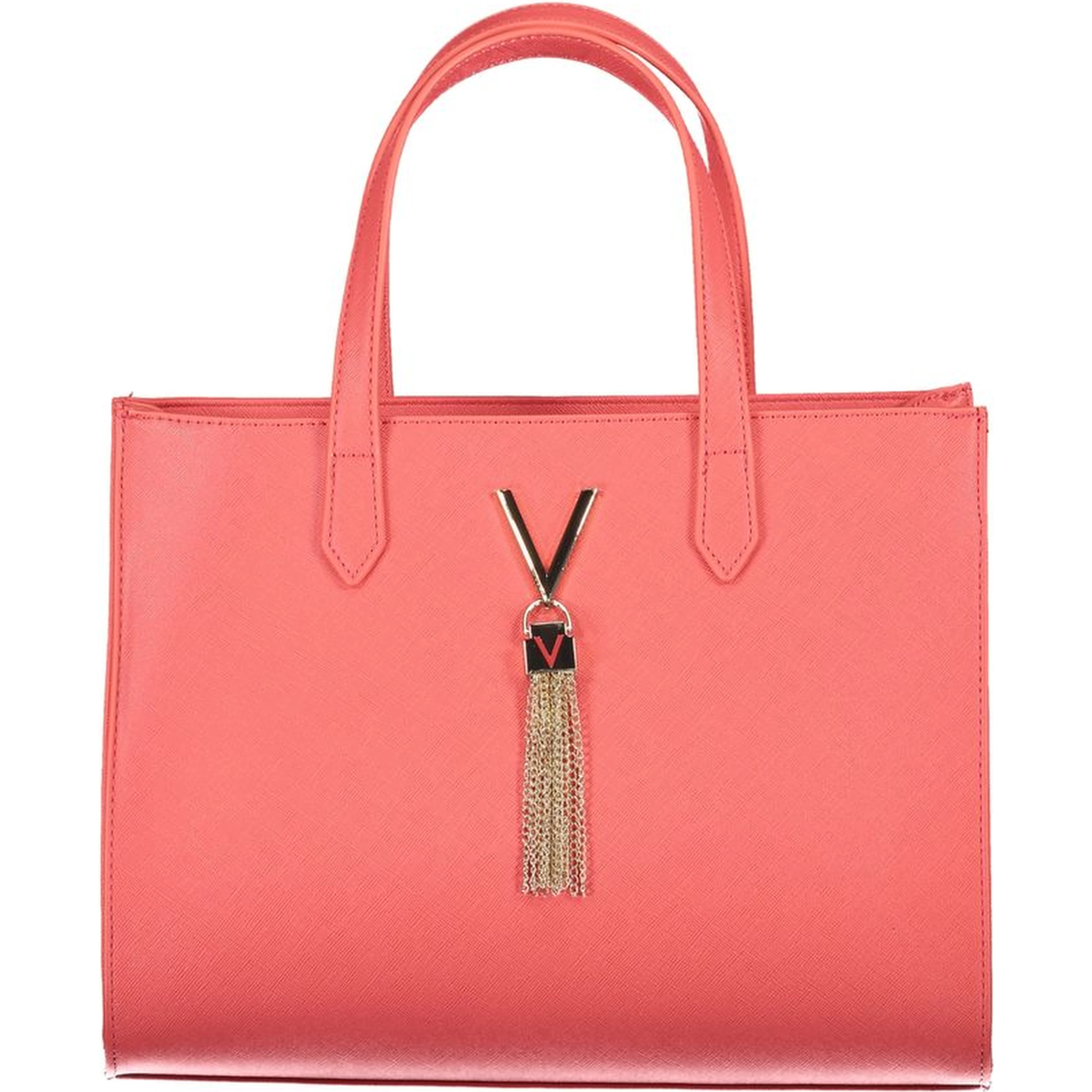 Pink Polyethylene Handbag
