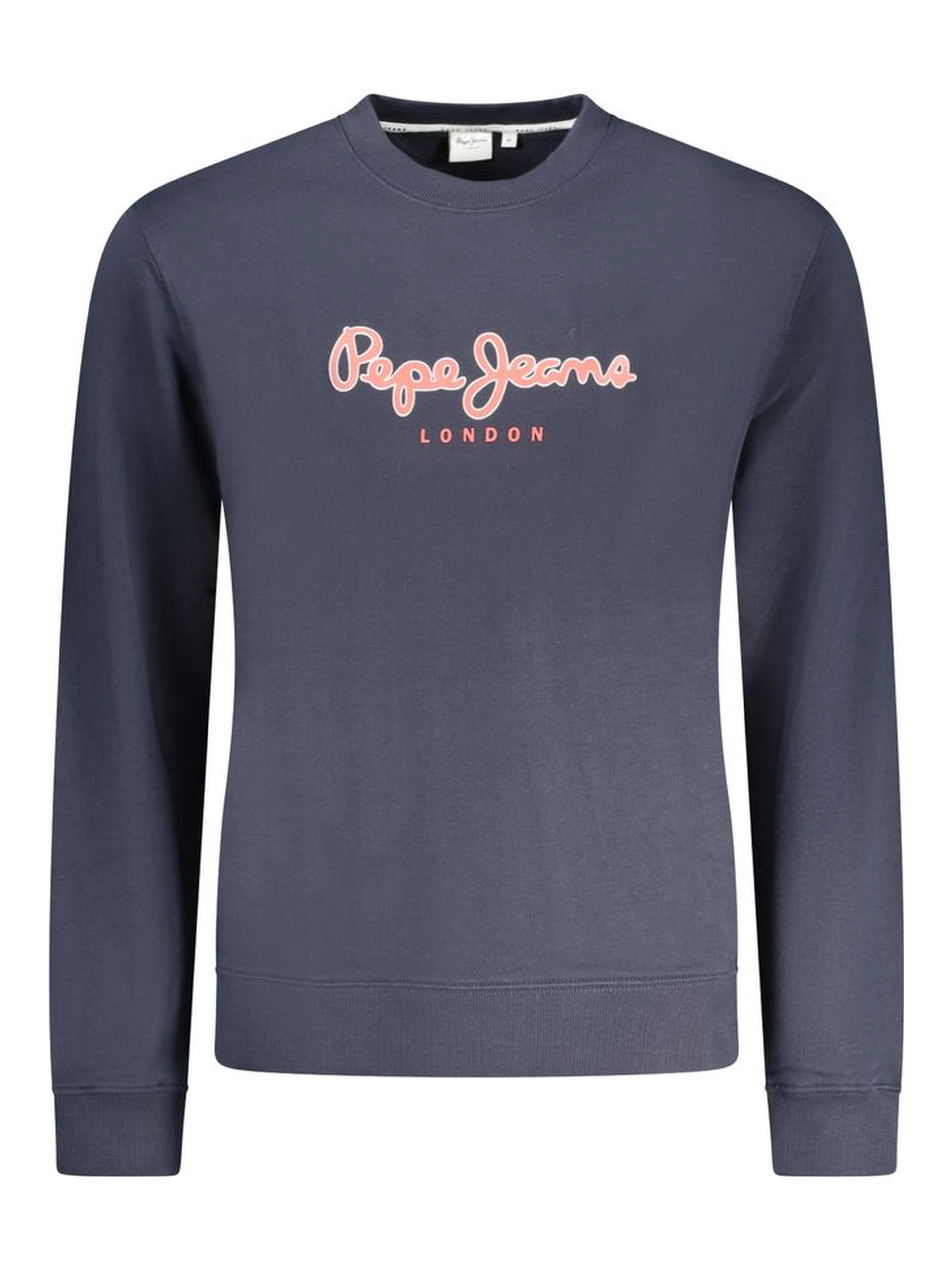 Blue Cotton Men Sweater