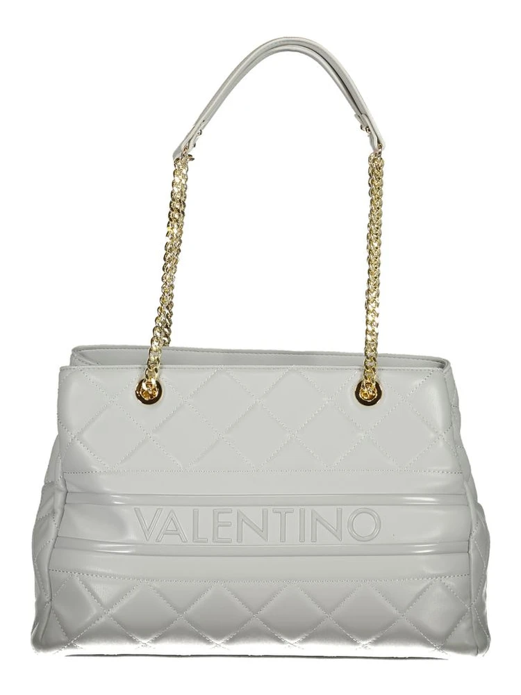 Gray Polyethylene Handbag