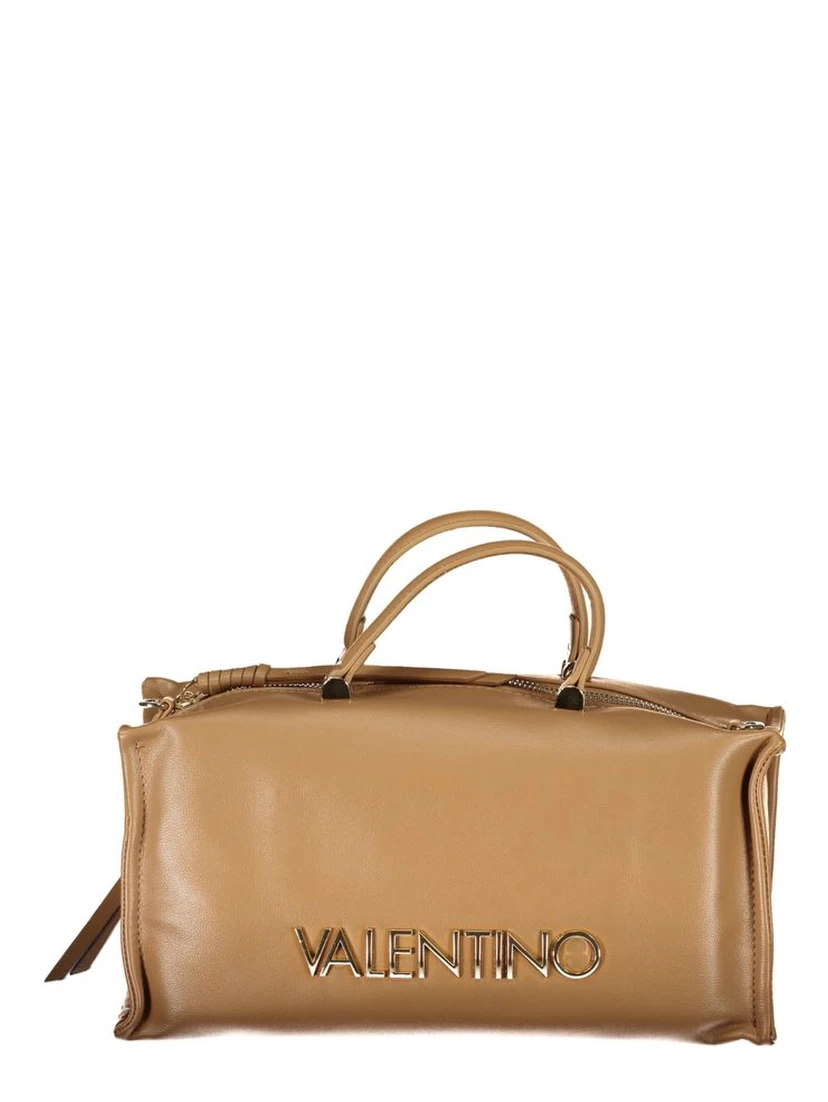 Beige Polyethylene Handbag