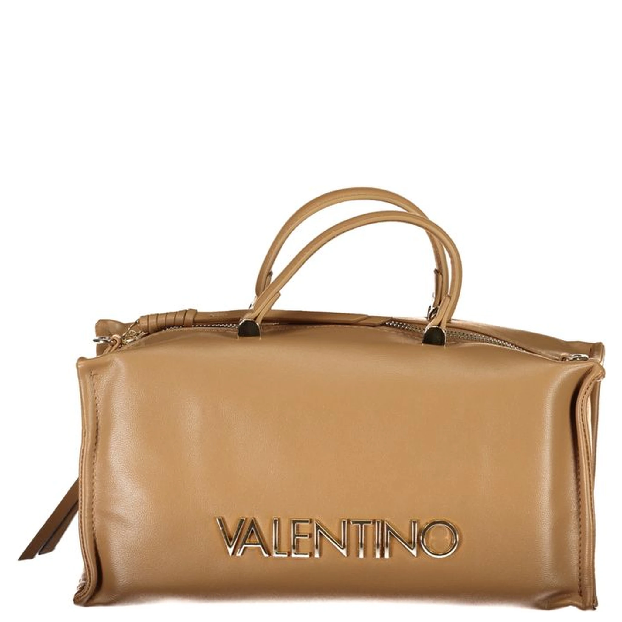 Beige Polyethylene Handbag
