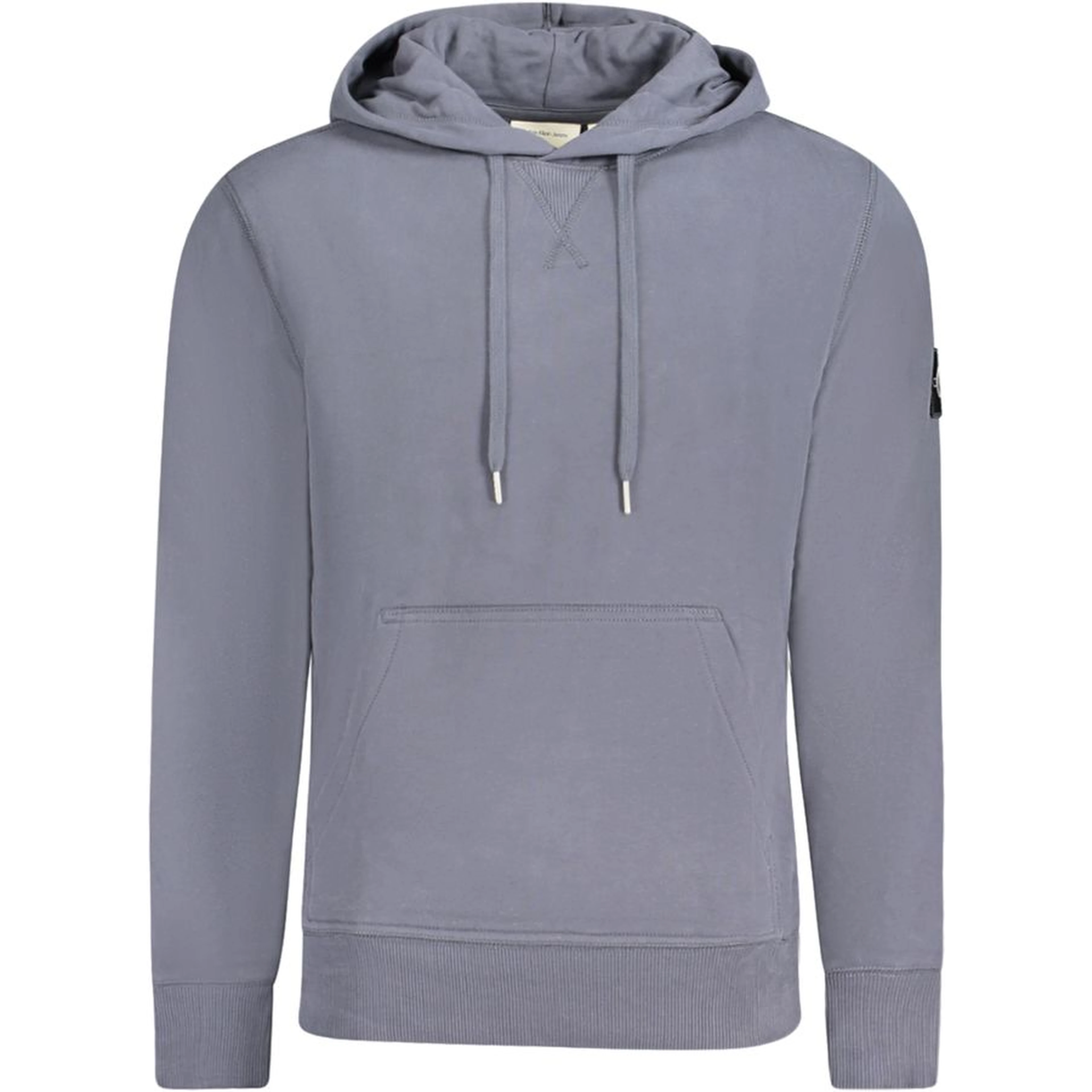Blue Cotton Men Sweater