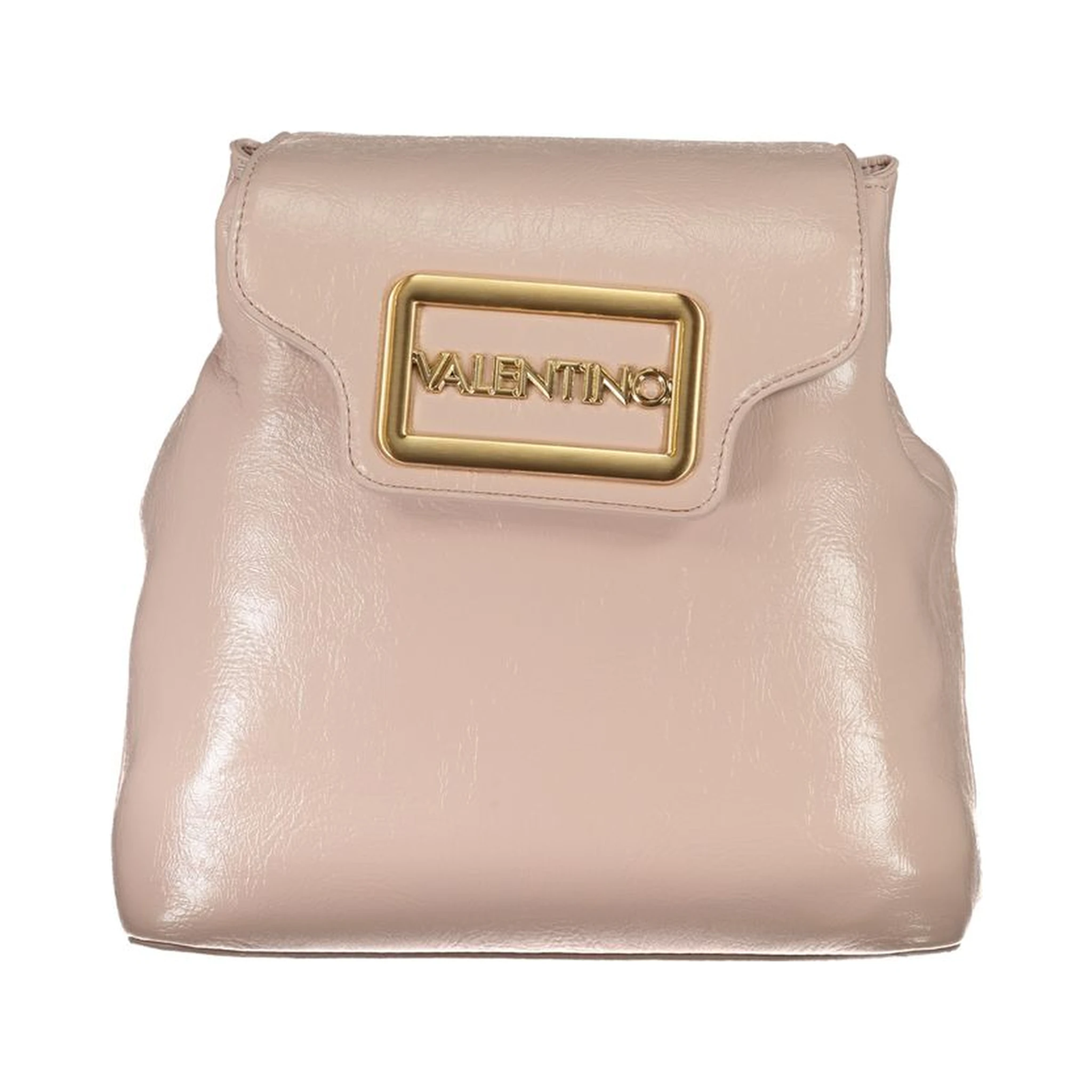 Pink Polyethylene Backpack