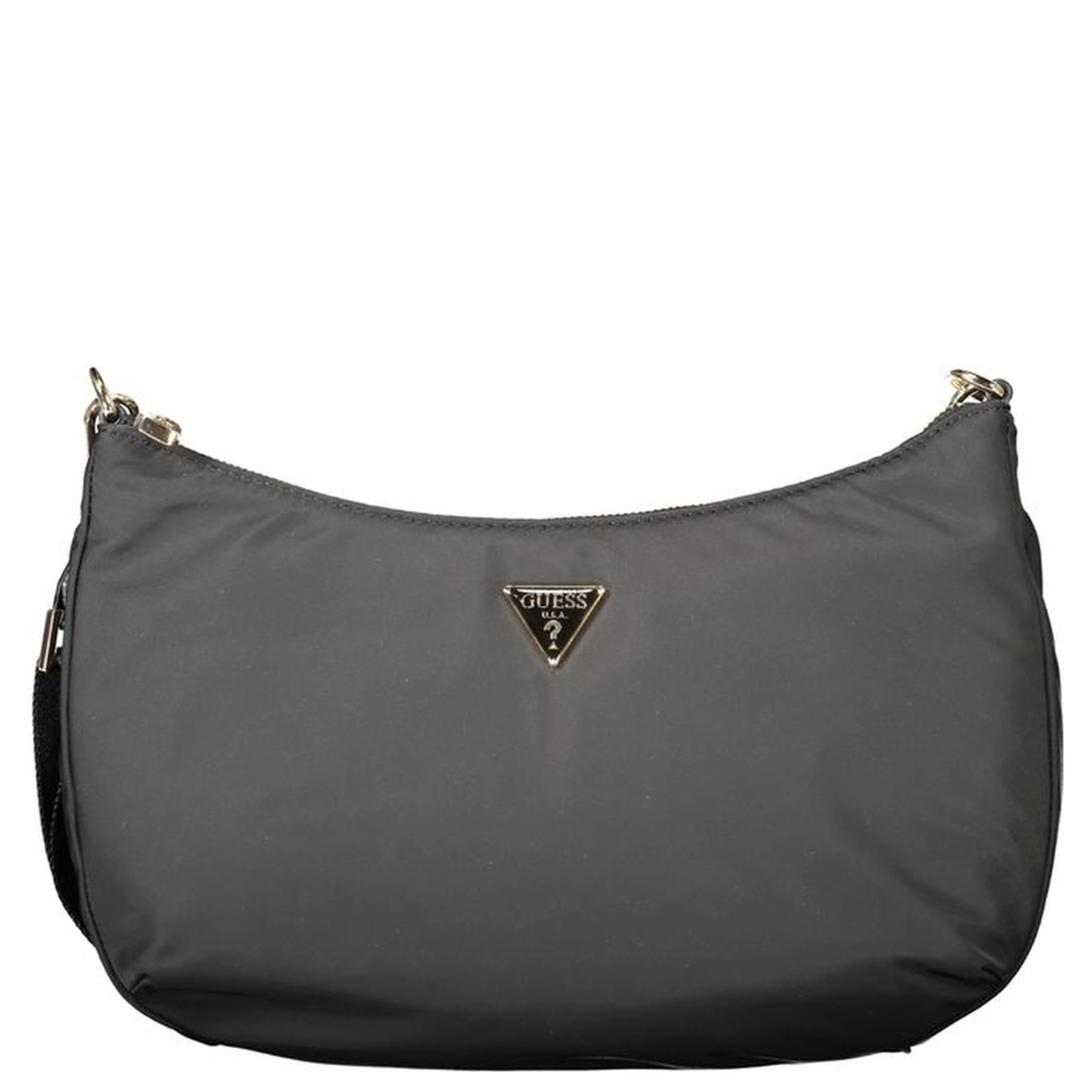 Black Polyester Handbag