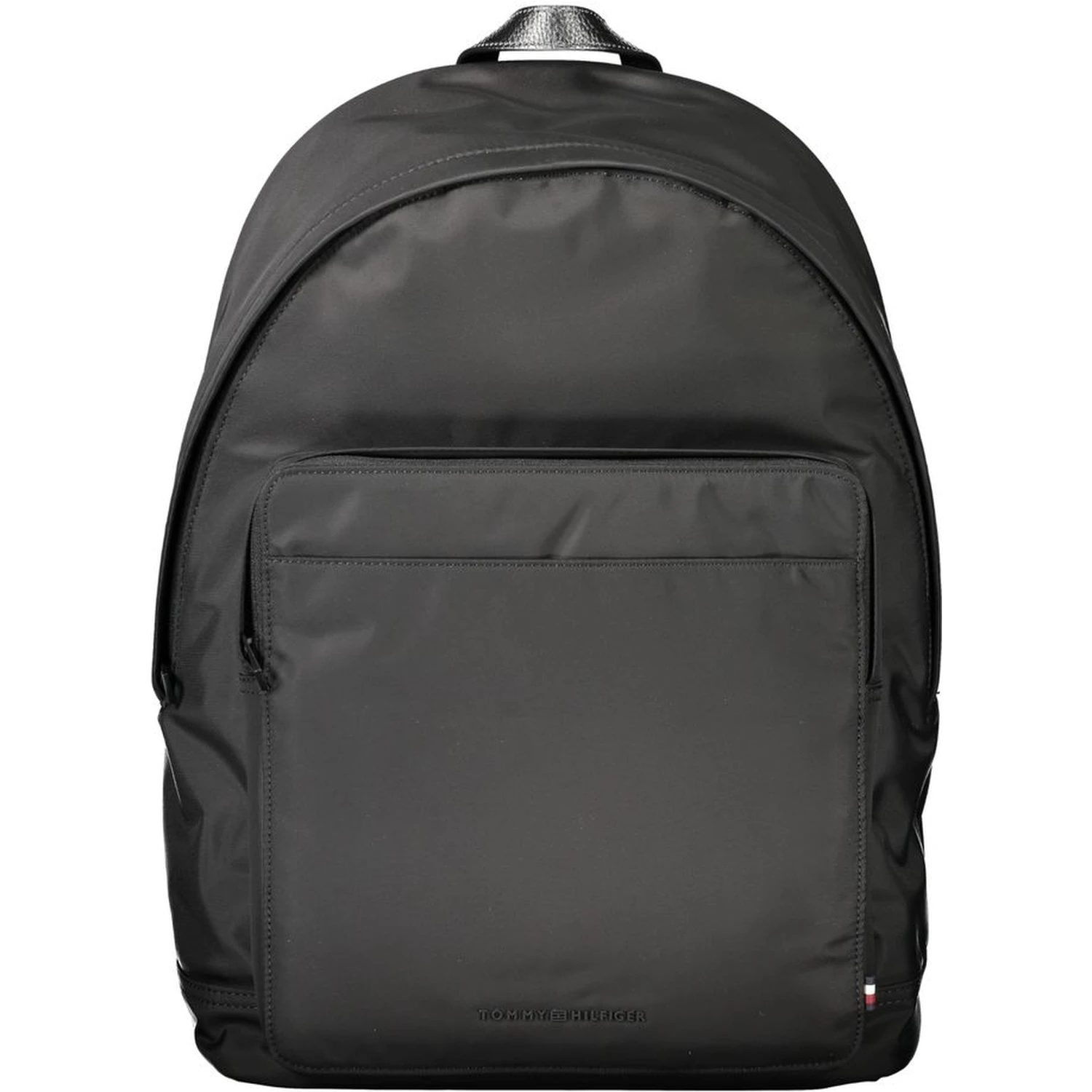 Black Polyester Backpack