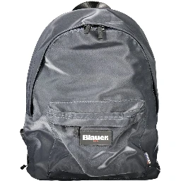 Blue Polyester Backpack